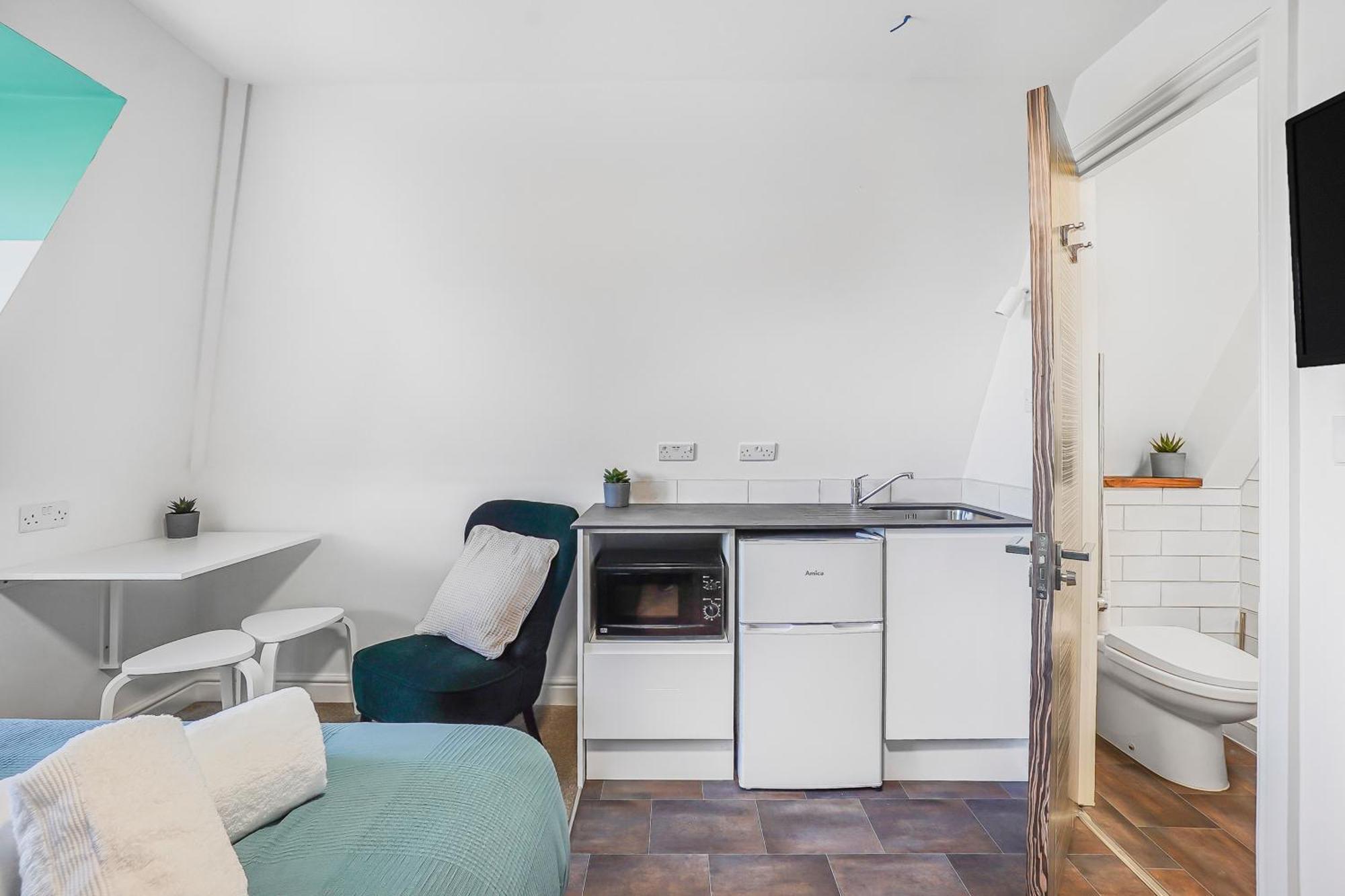 Stylish Eco Aparthotel In Folkestone Oda fotoğraf
